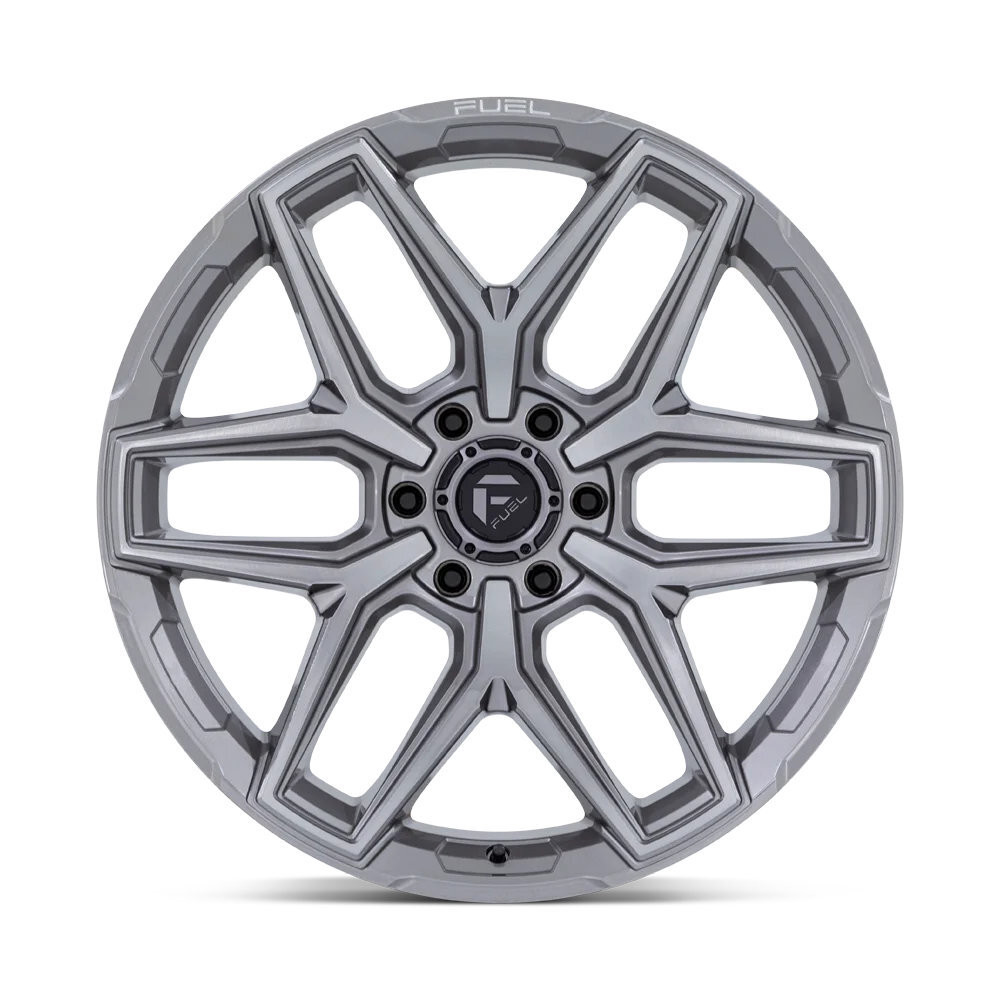 18" Fuel Flux FC854 18x9 6x135 20mm Platinum For Ford Lincoln Truck SUV Wheel